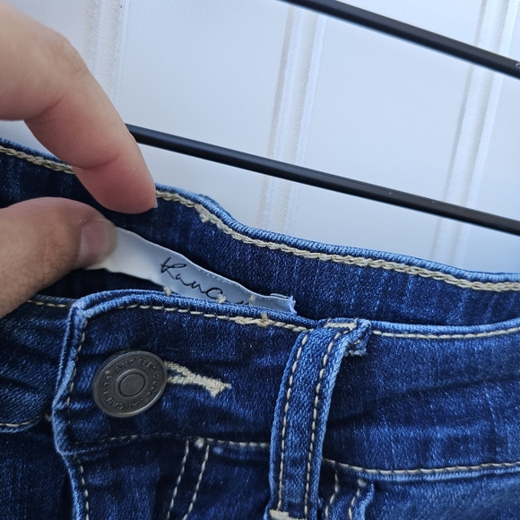 KanCan Dark Blue Jean Shorts - Picture 4 of 6